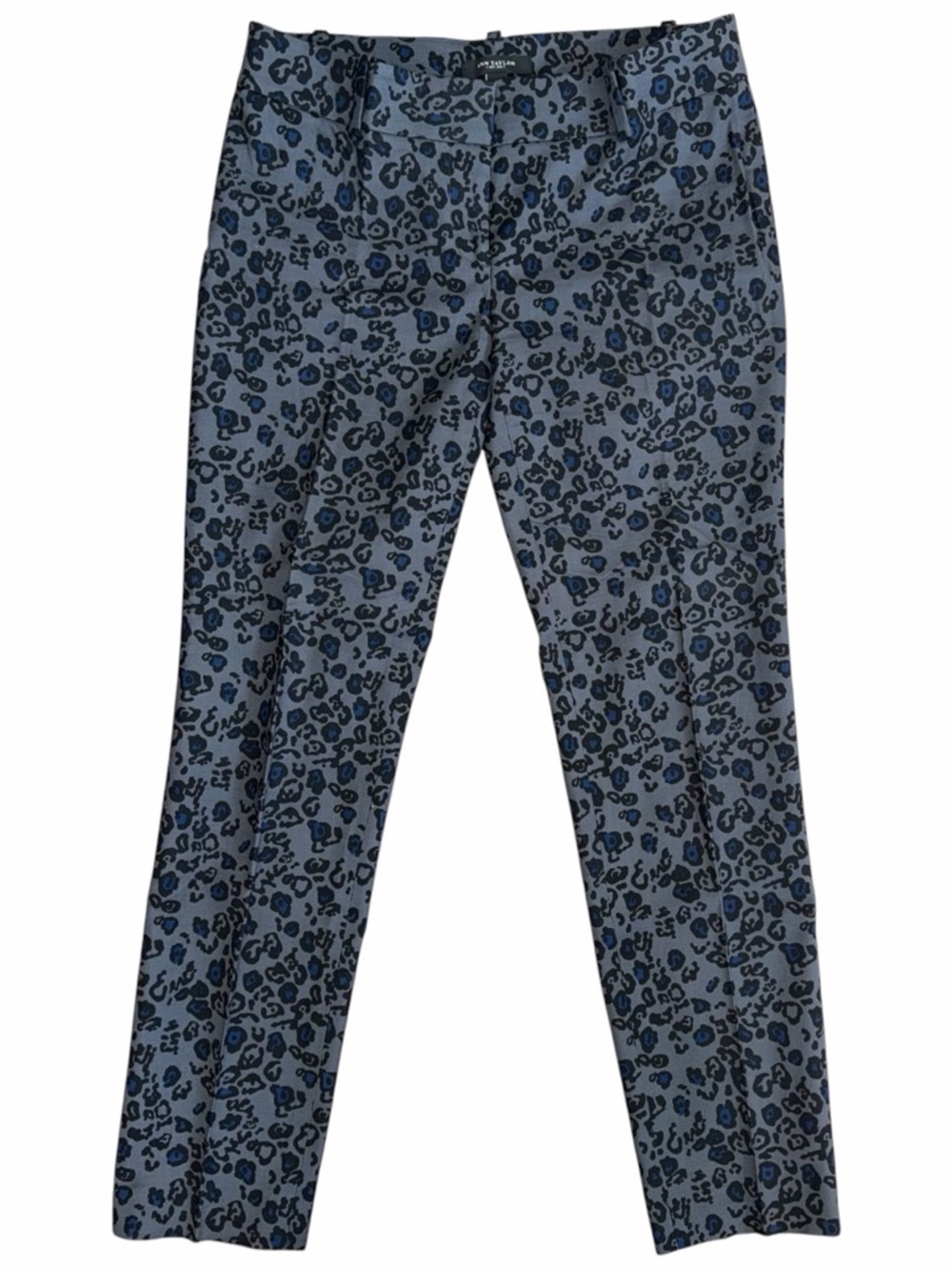 Ann Taylor Cheetah Print Gray Pants